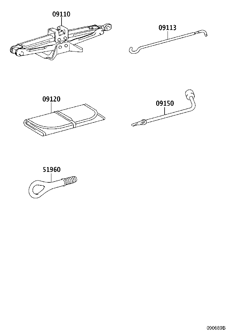 Exploded illustration 090689B