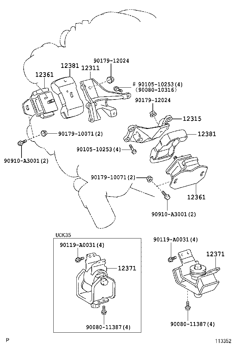 Exploded illustration 113352