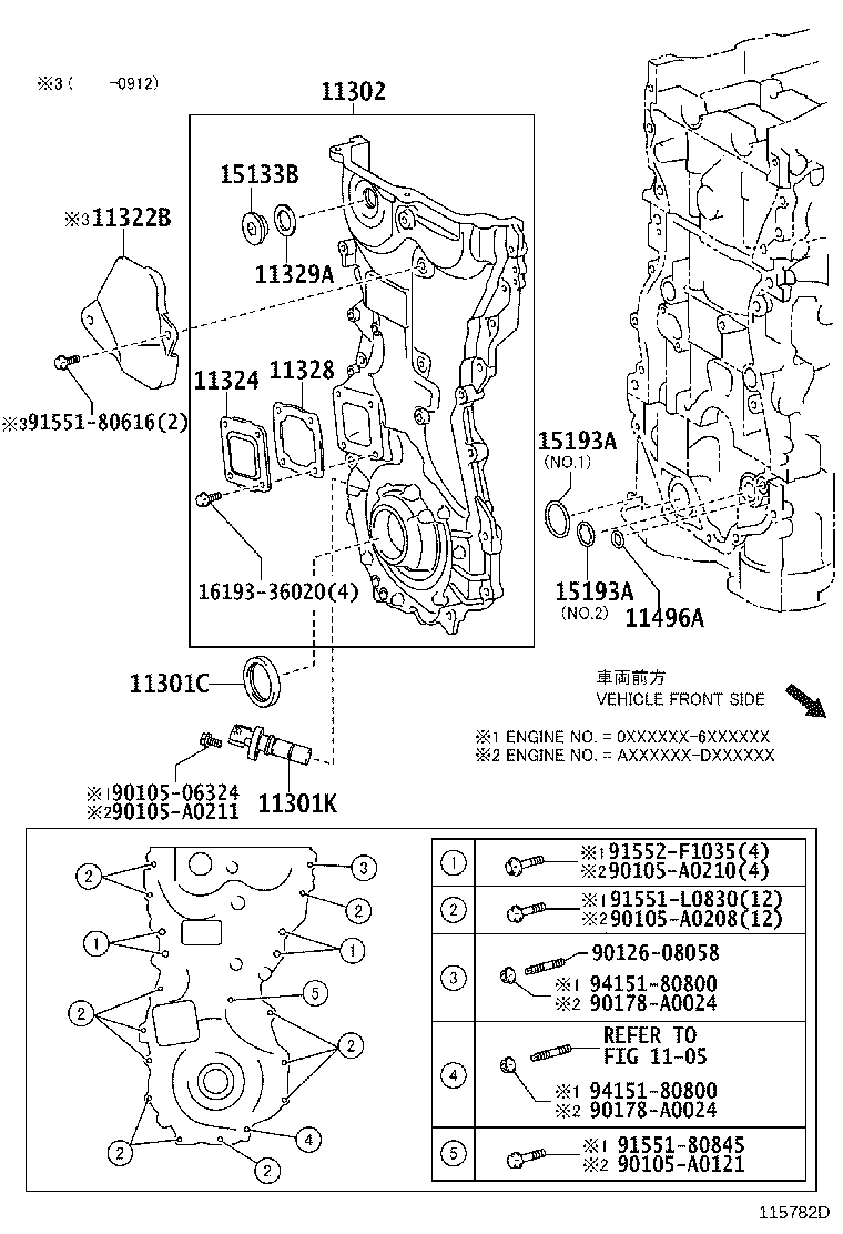 Exploded illustration 115782D