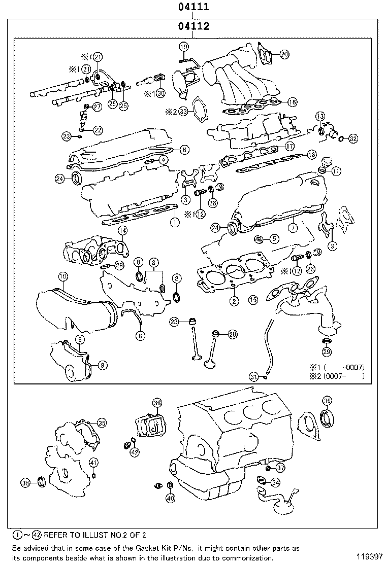 Exploded illustration 119397