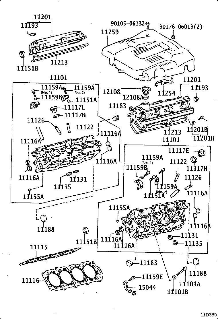 Exploded illustration 11D389