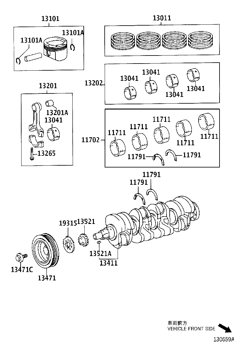 Exploded illustration 130659A