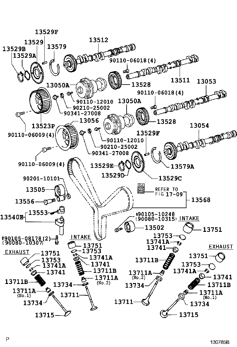 Exploded illustration 130785C