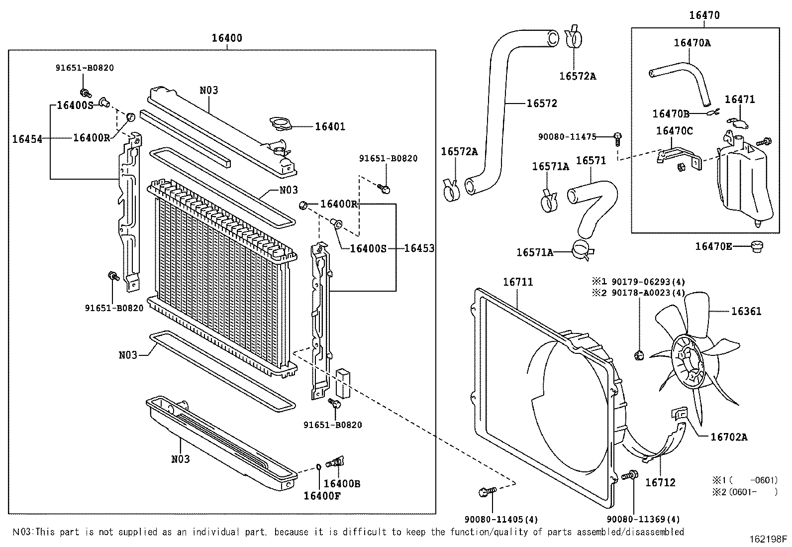 Exploded illustration 162198F