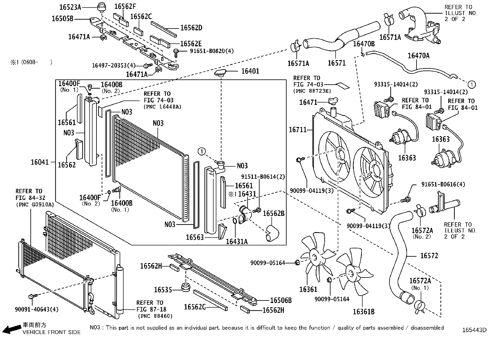 Exploded illustration 165443D