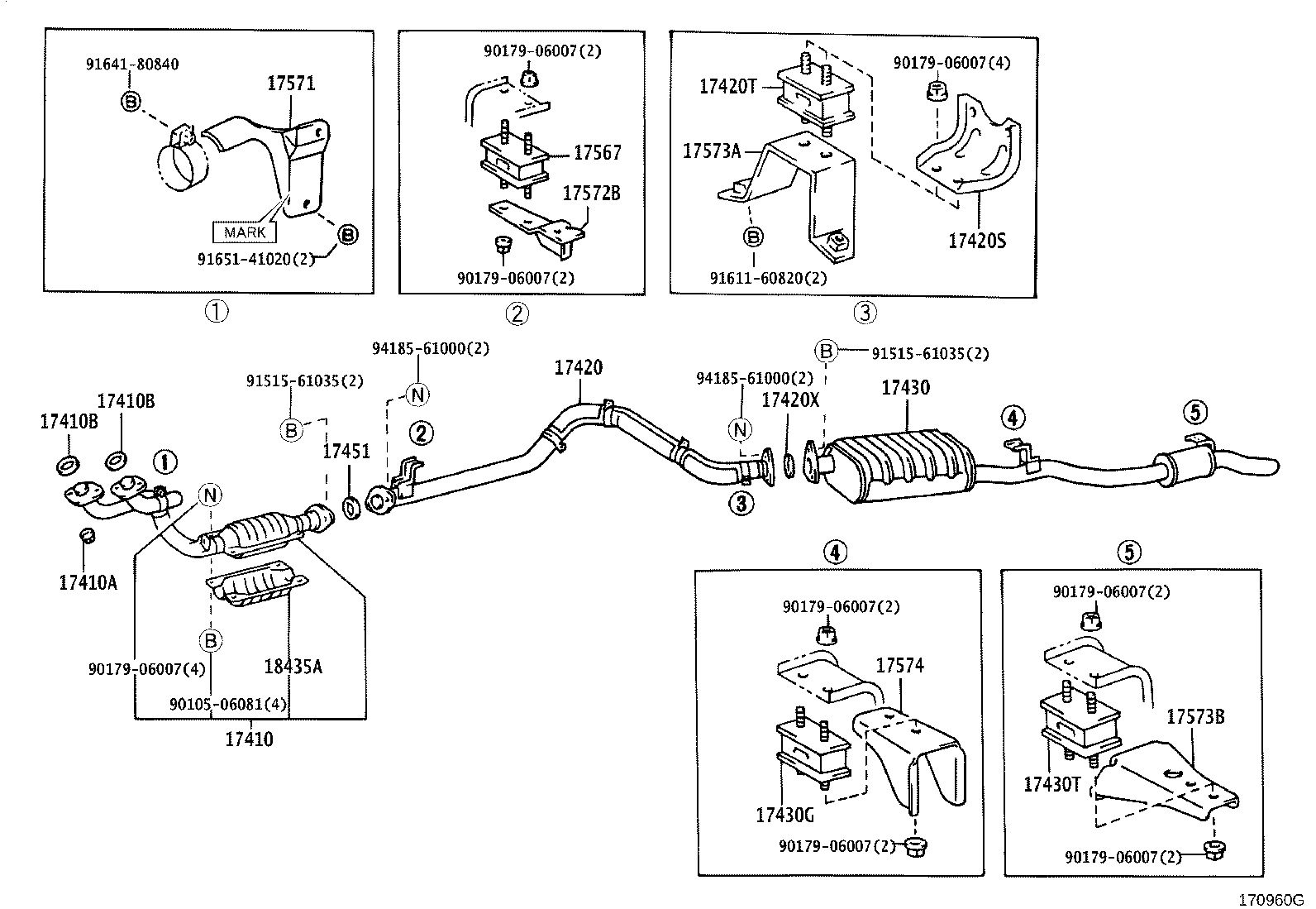 Exploded illustration 170960G