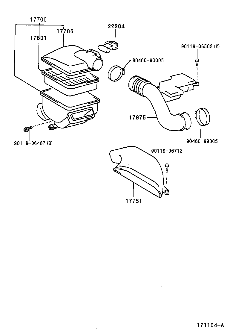 Exploded illustration 171164A
