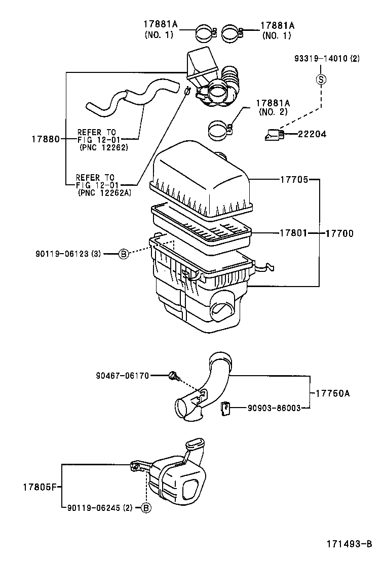Exploded illustration 171493B