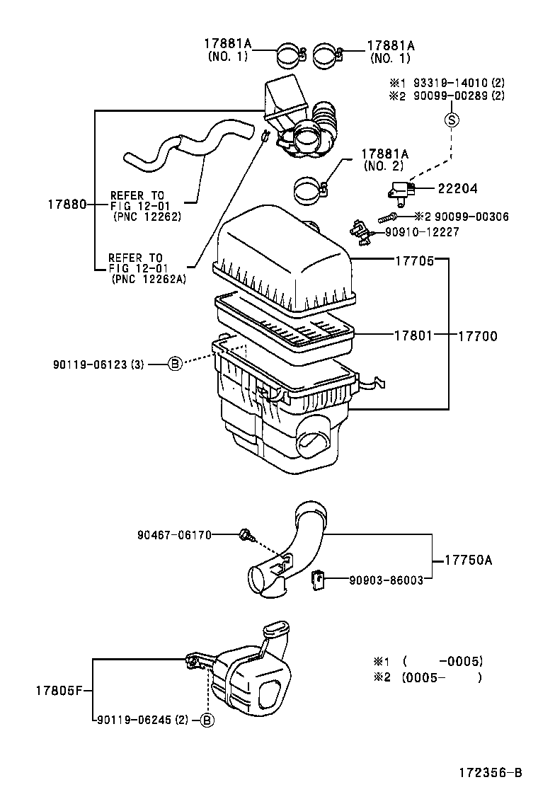 Exploded illustration 172356B
