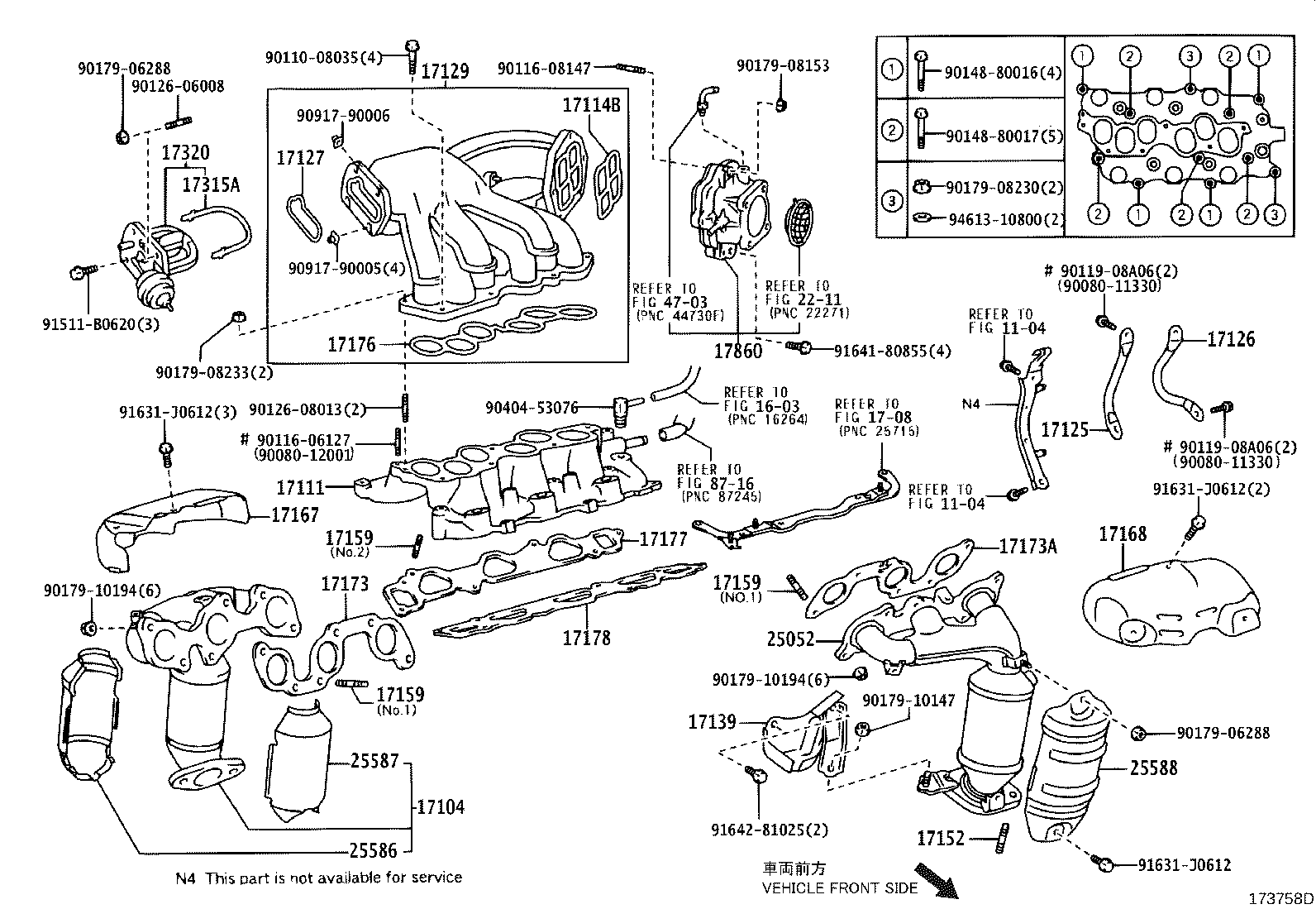 Exploded illustration 173758D