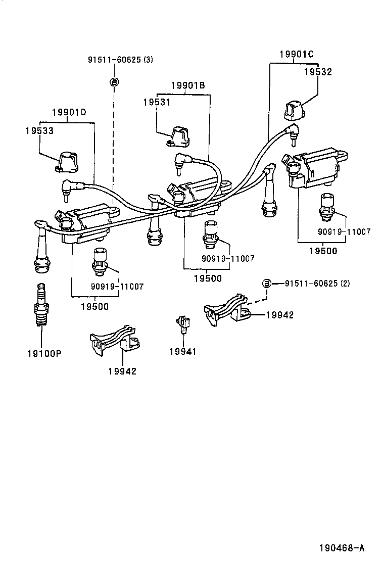 Exploded illustration 190468A
