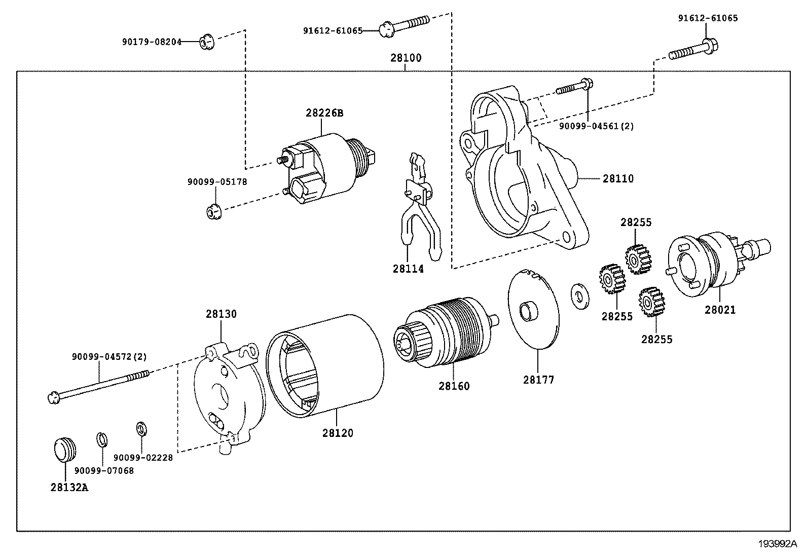 Exploded illustration 193992A