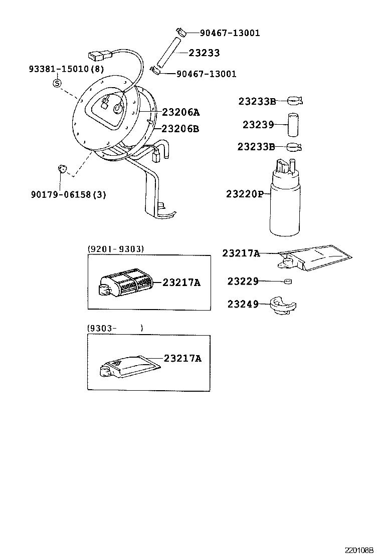 Exploded illustration 220108B