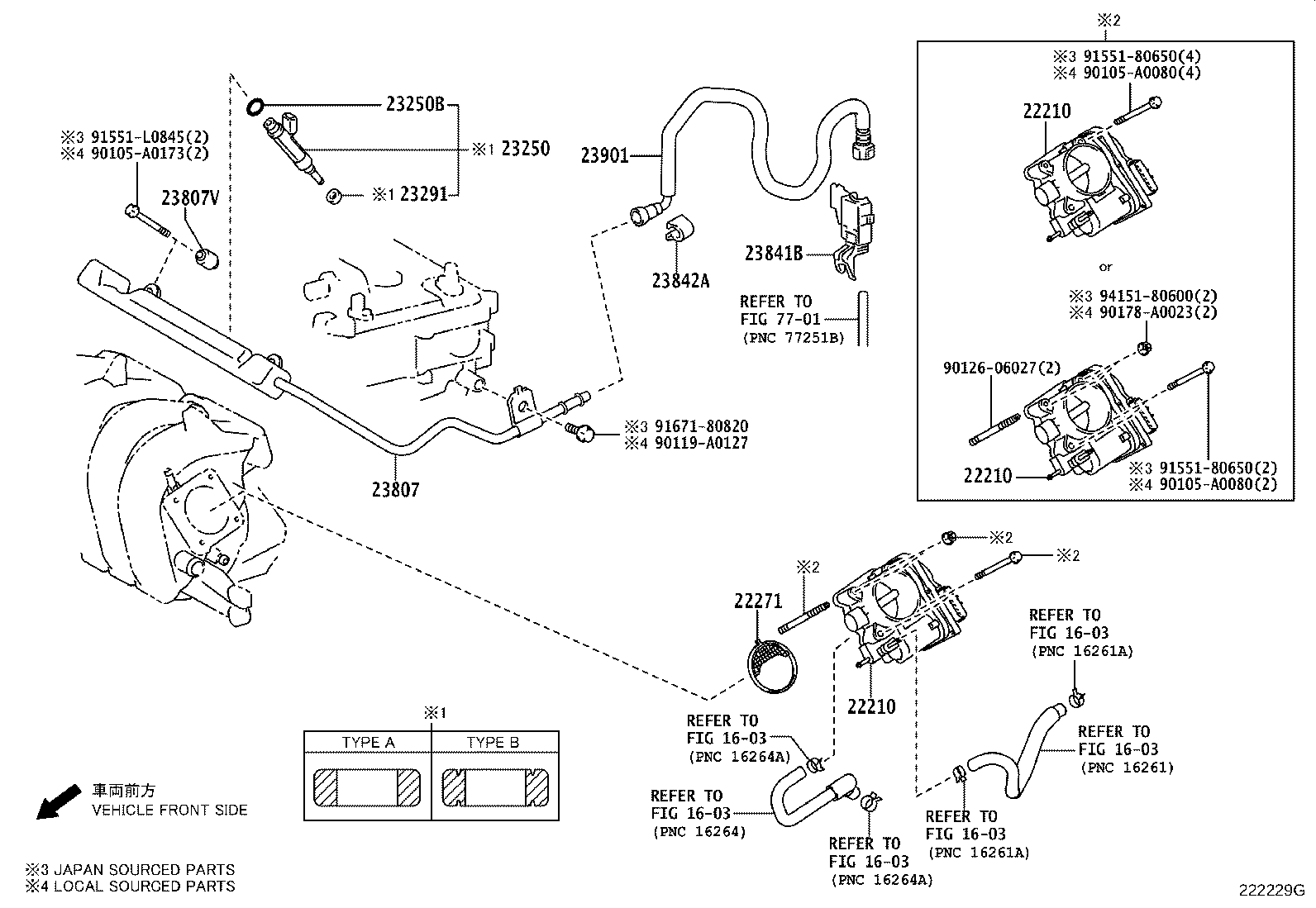 Exploded illustration 222229G