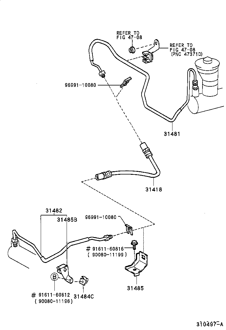 Exploded illustration 310497A
