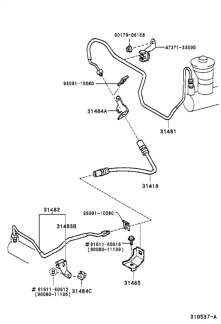 Exploded illustration 310537A