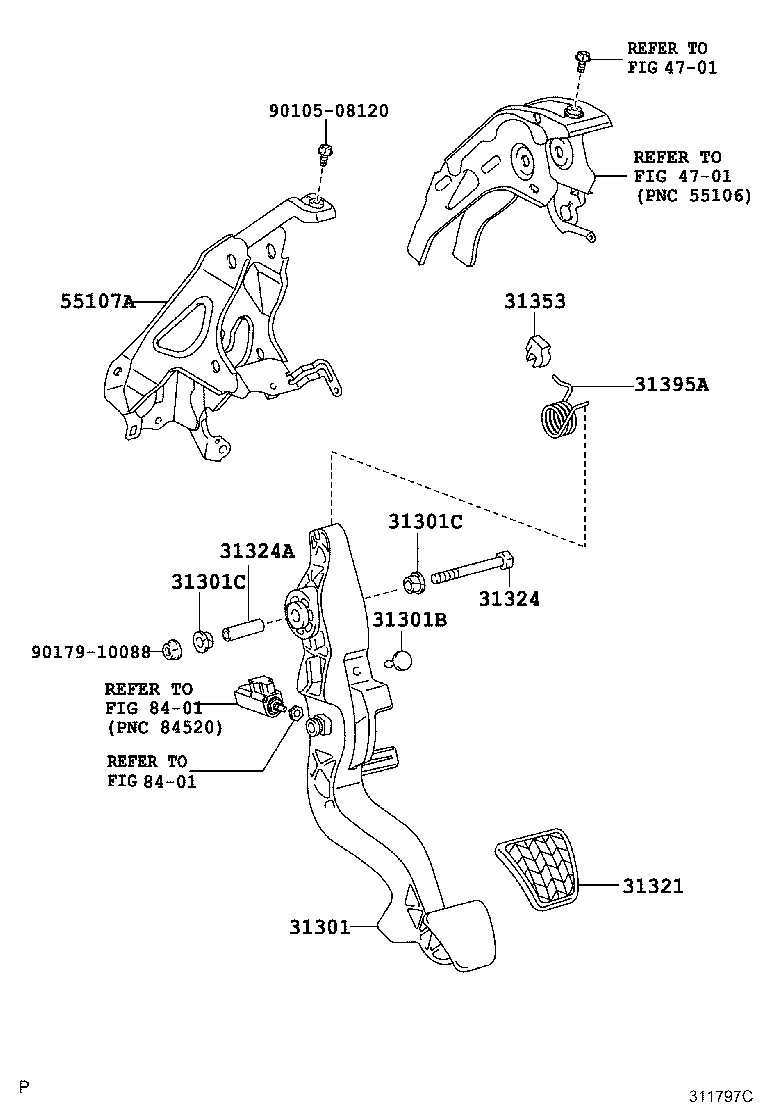 Exploded illustration 311797C