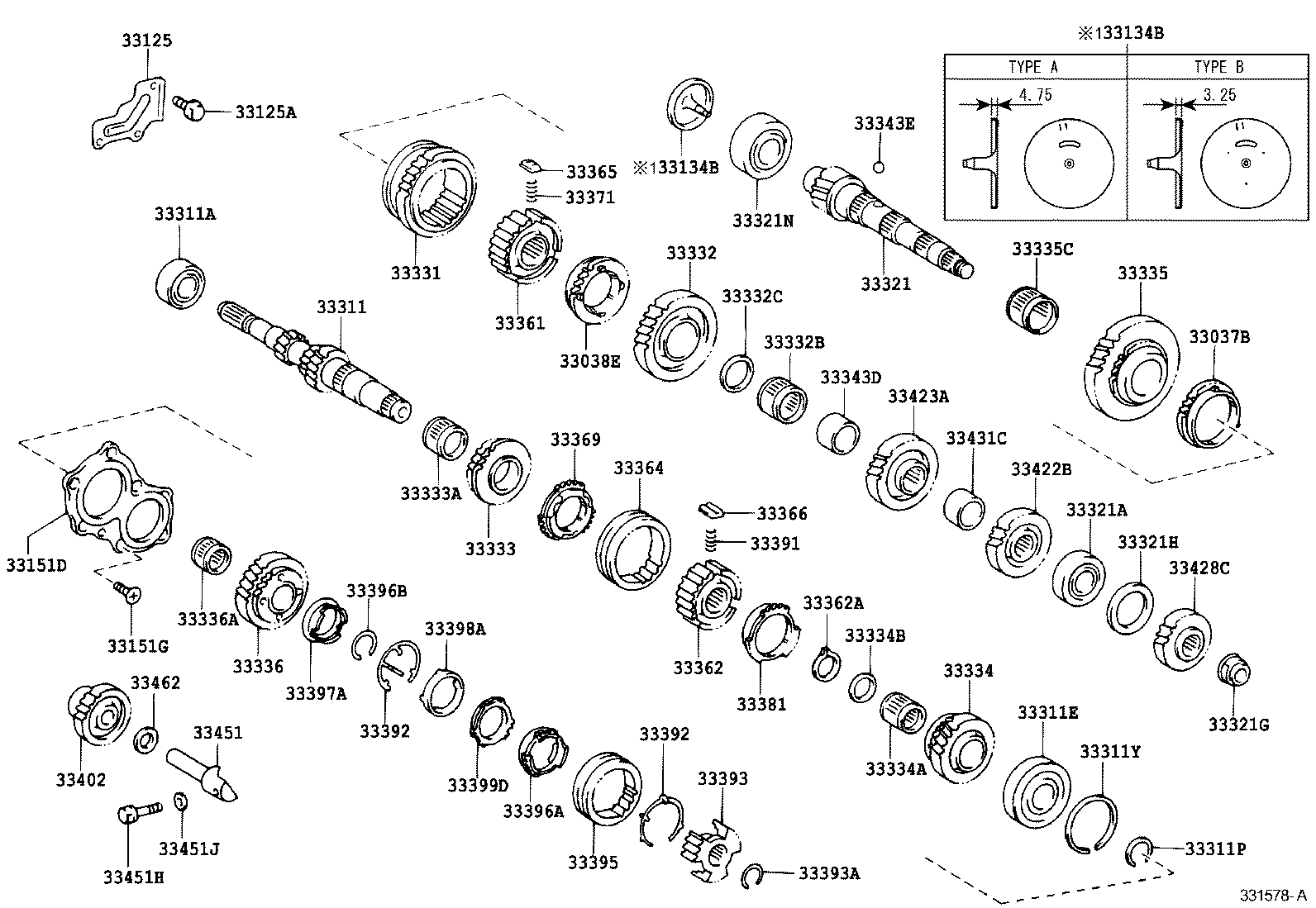 Exploded illustration 331578A