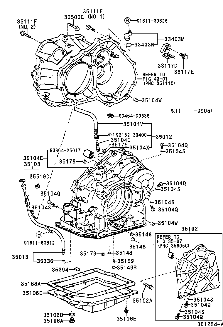 Exploded illustration 351224A