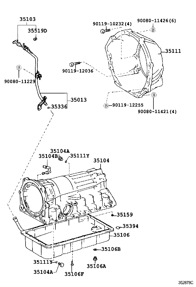 Exploded illustration 352878C