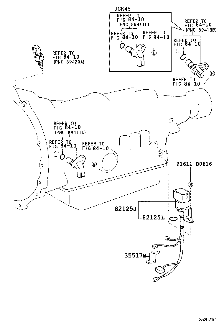 Exploded illustration 352921C
