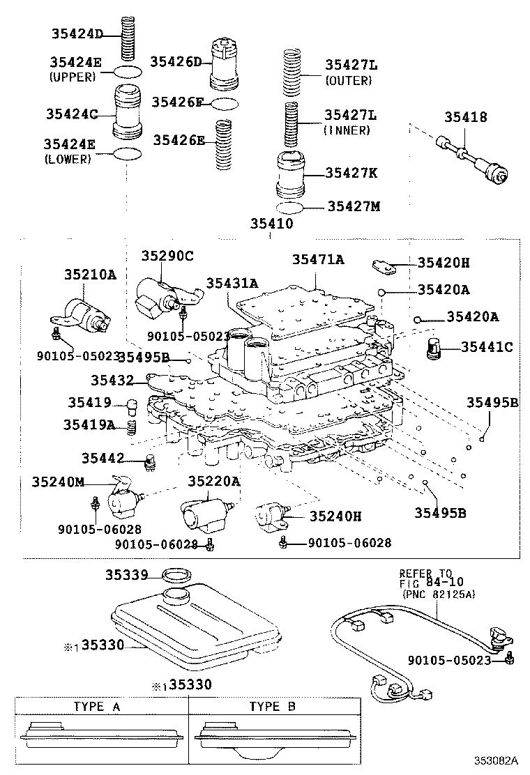 Exploded illustration 353082A