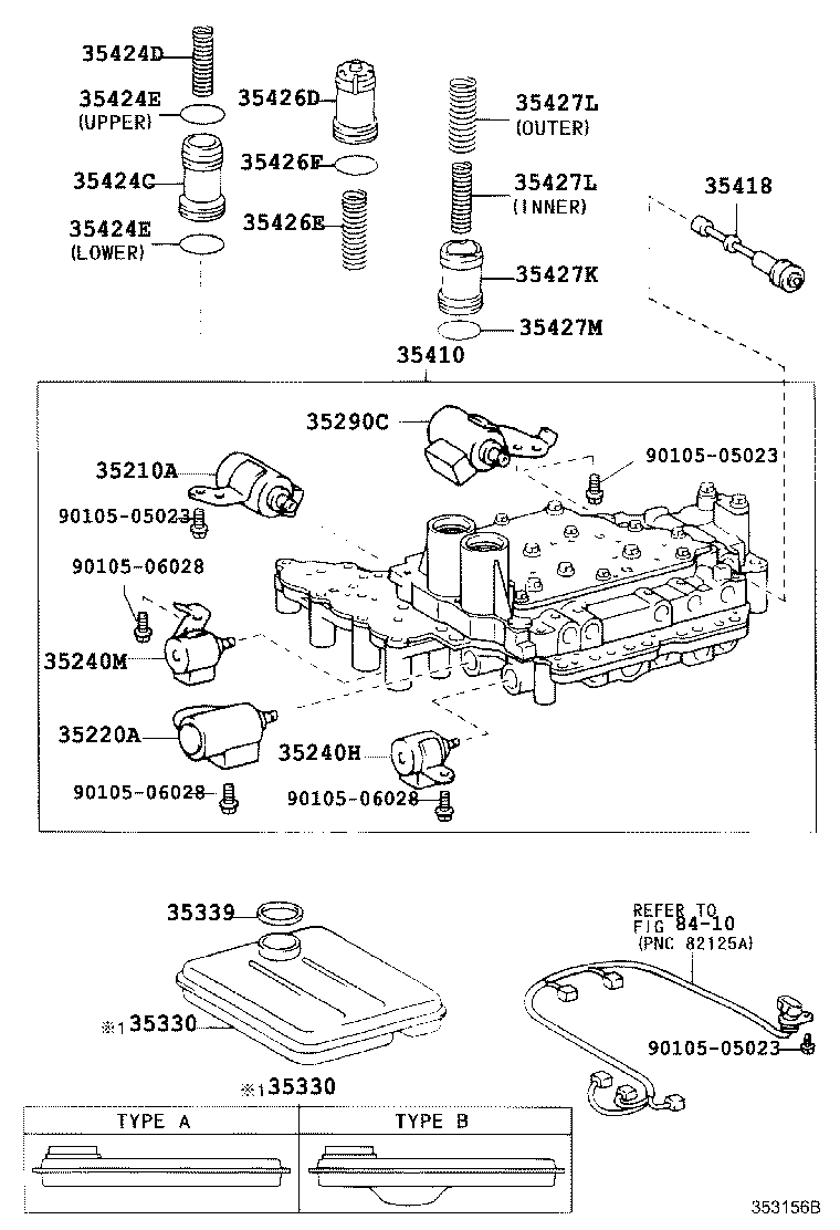 Exploded illustration 353156B