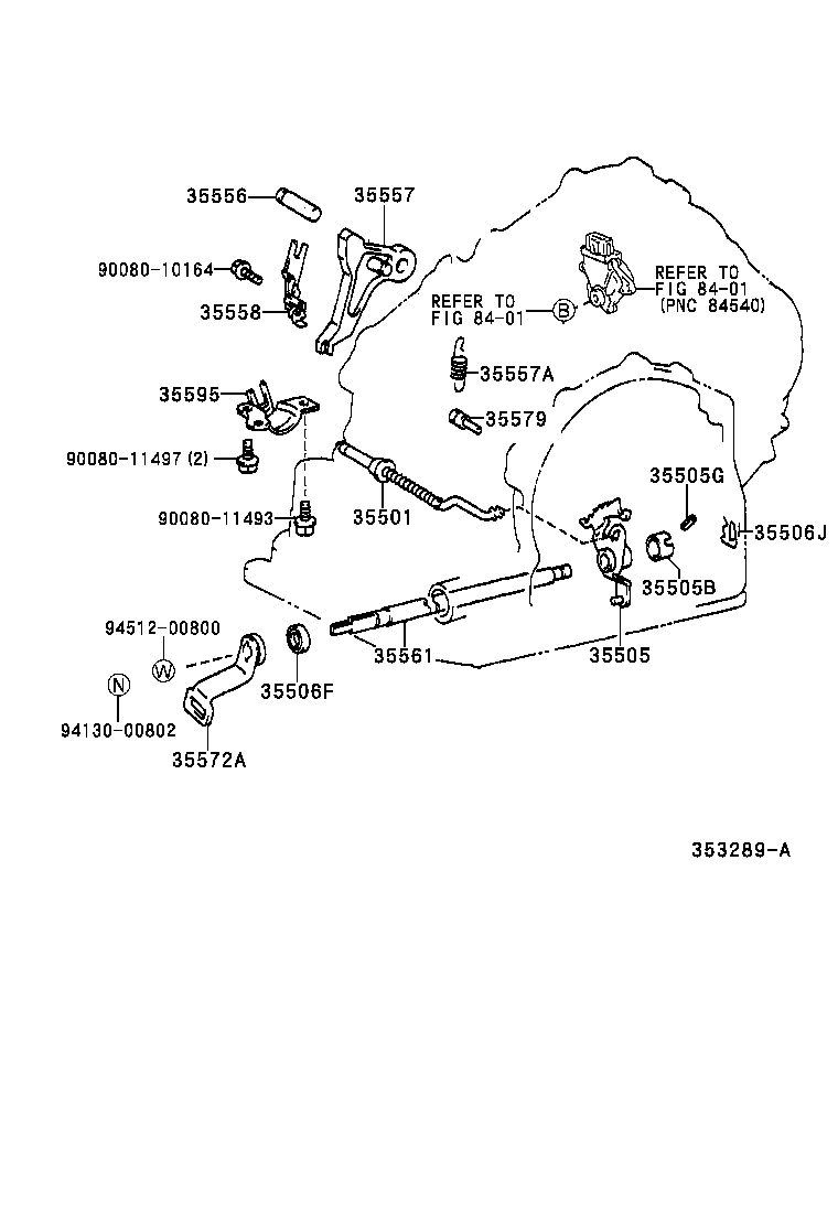 Exploded illustration 353289A