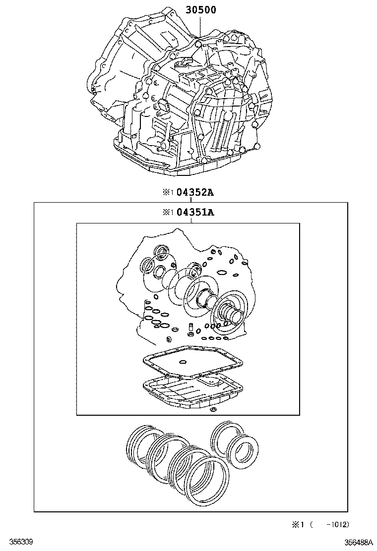 Exploded illustration 356488A