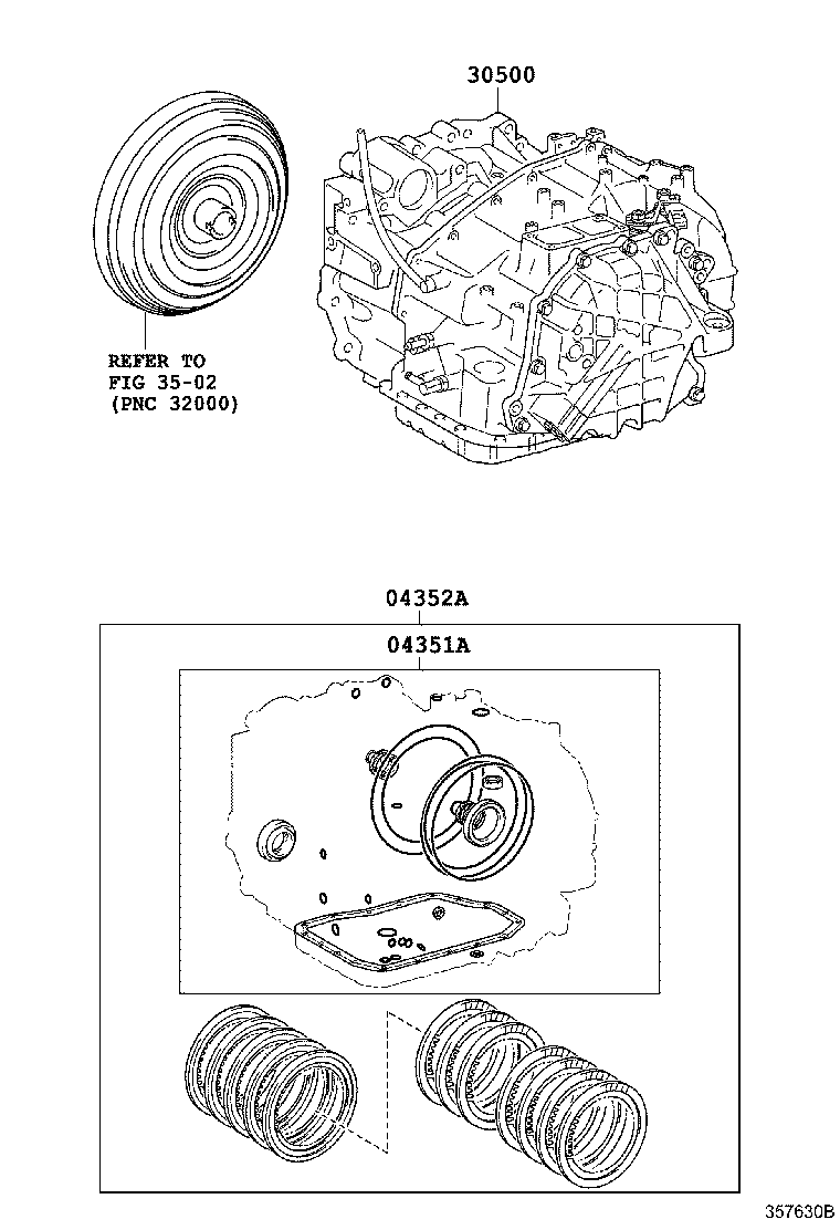 Exploded illustration 357630B