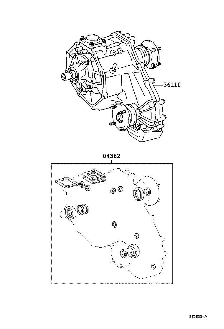 Exploded illustration 360622A