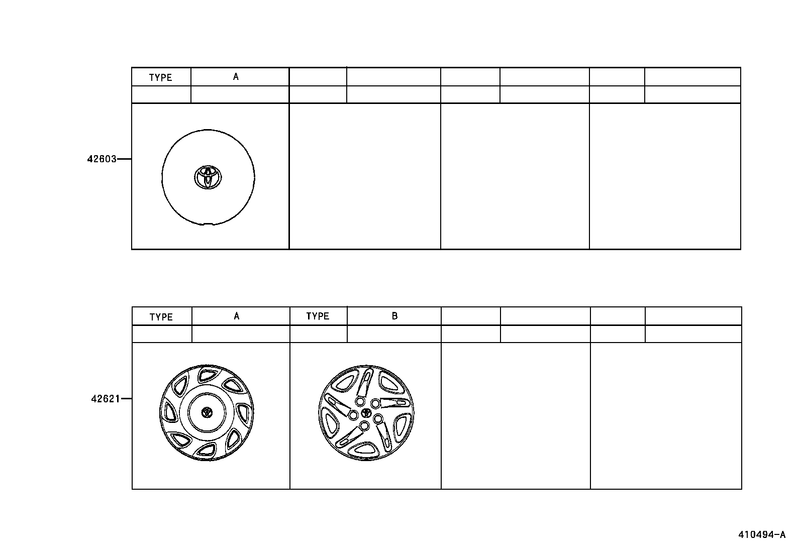 Exploded illustration 410494A