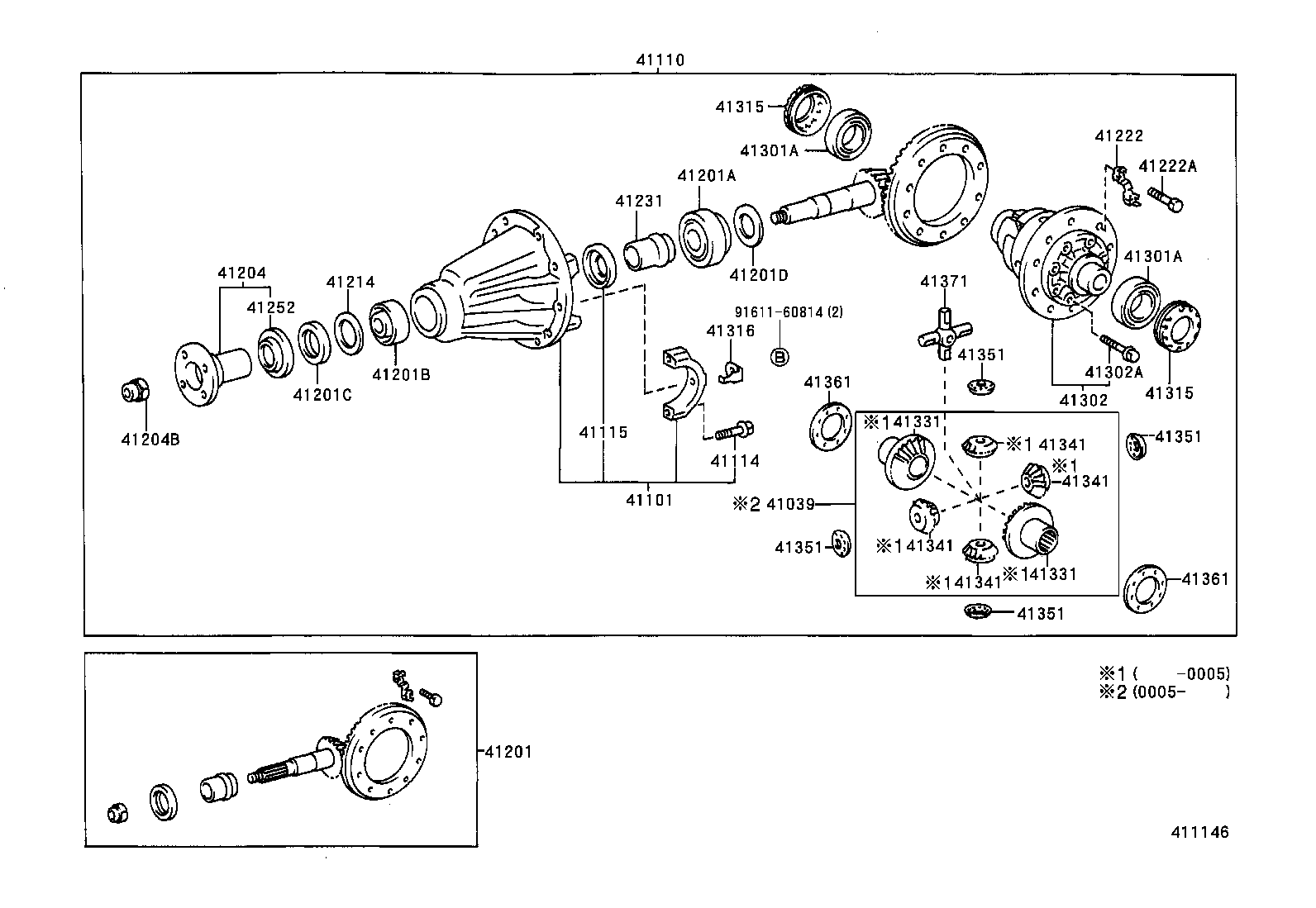 Exploded illustration 411146