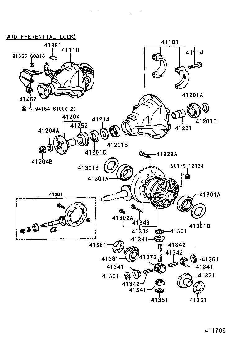 Exploded illustration 411706
