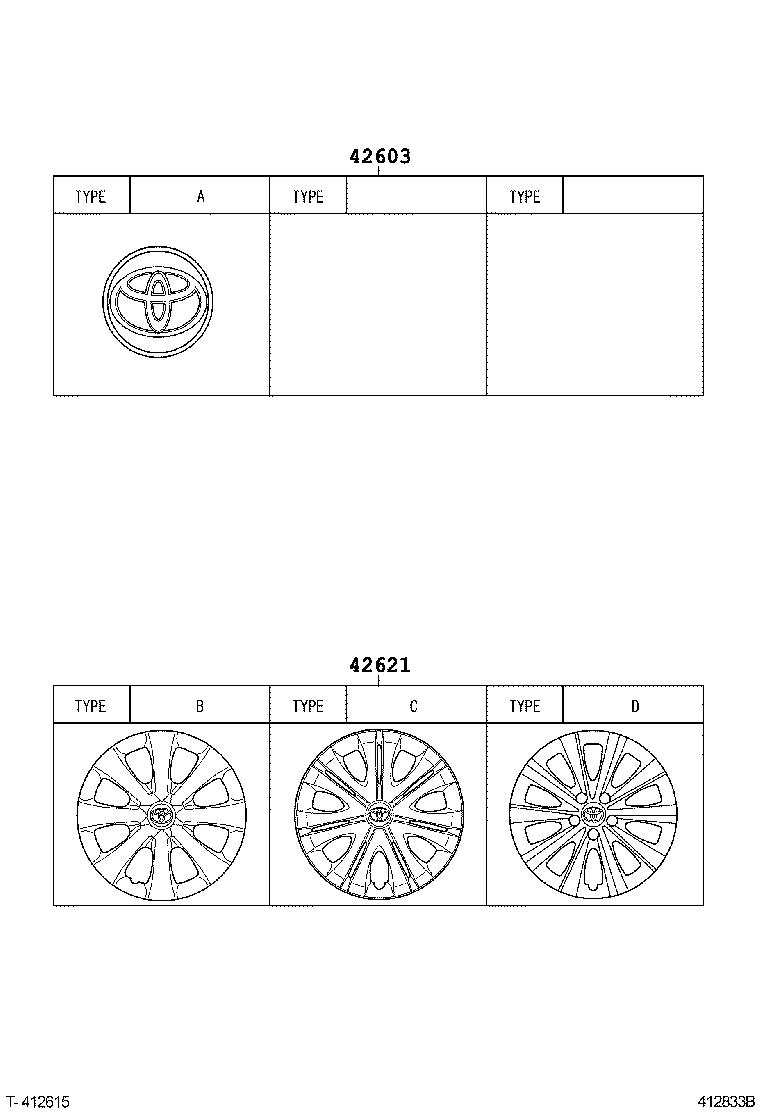 Exploded illustration 412833B