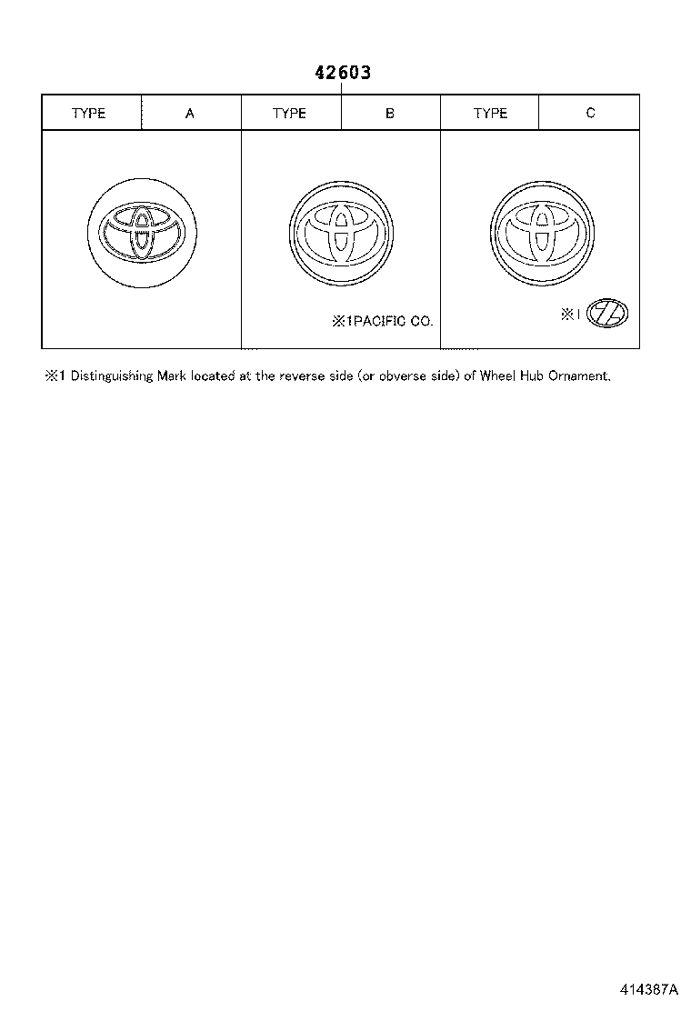 Exploded illustration 414387A