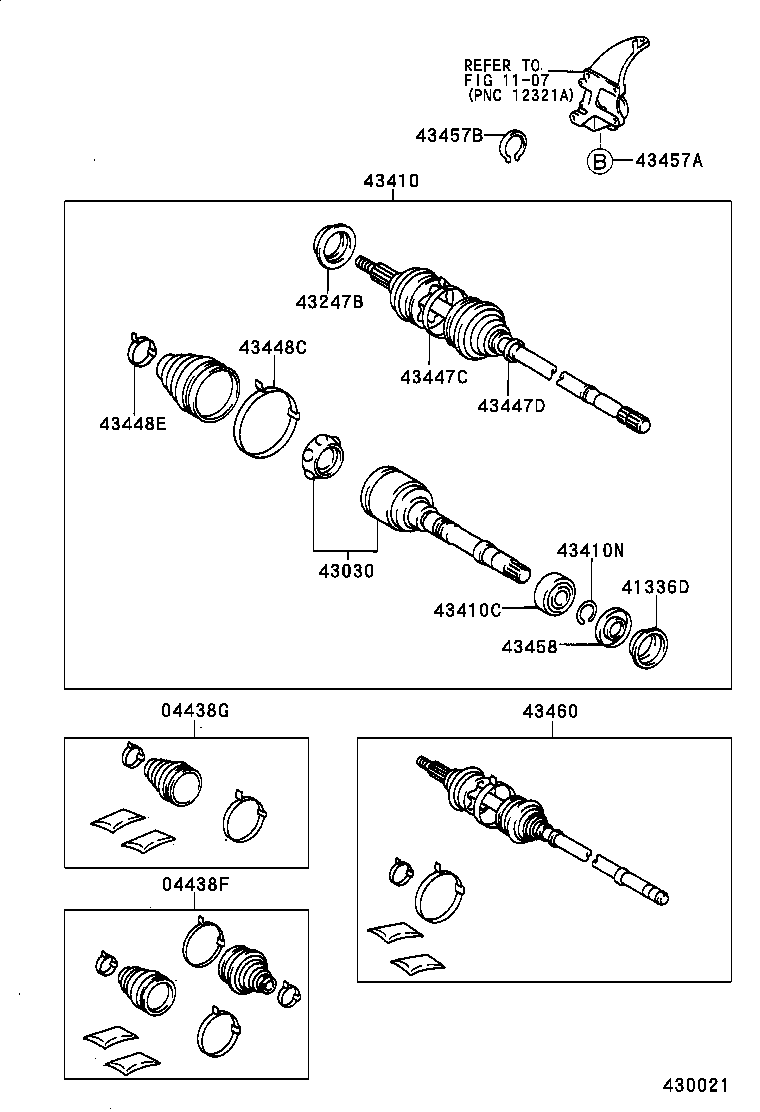 Exploded illustration 430021