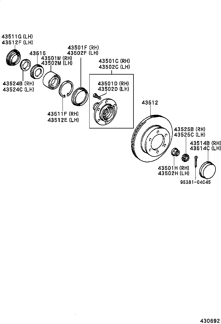 Exploded illustration 430692