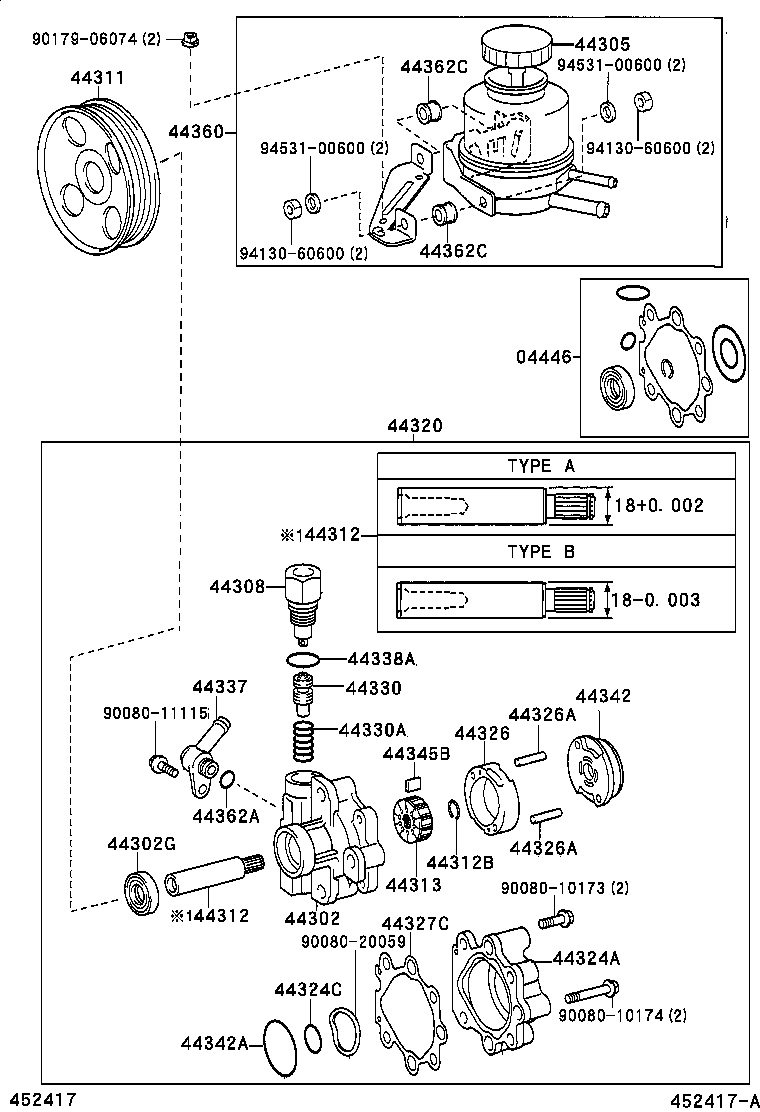 Exploded illustration 452417A