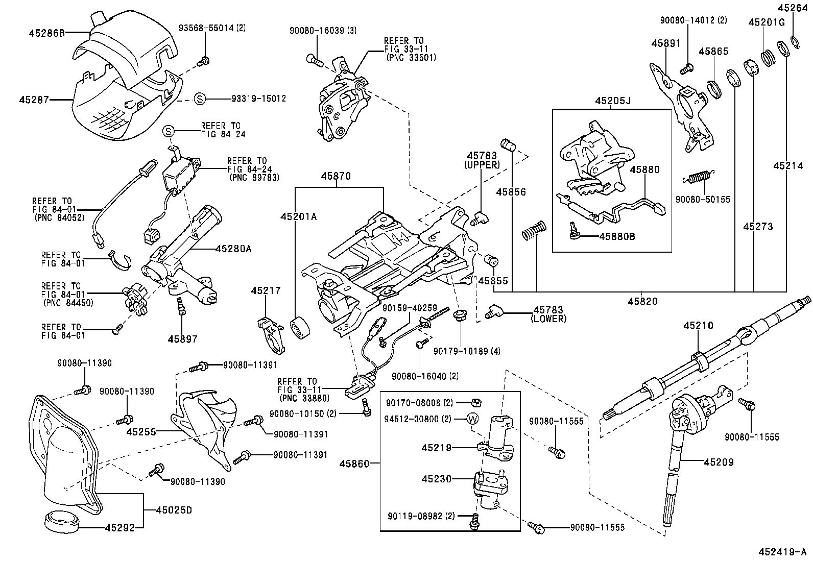 Exploded illustration 452419A