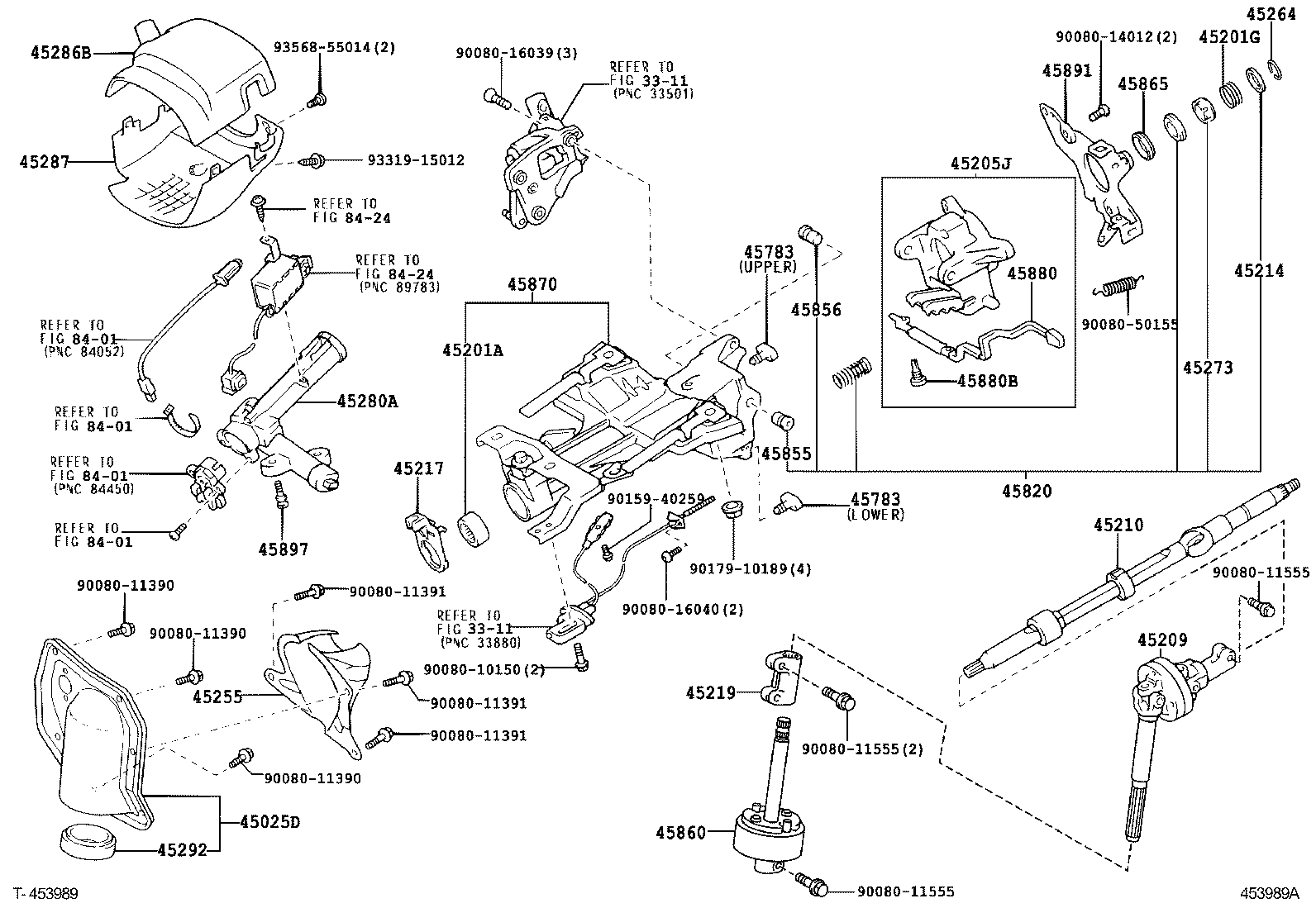 Exploded illustration 453989A