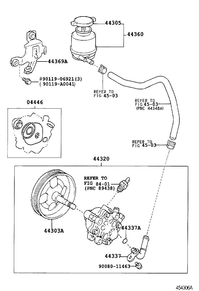 Exploded illustration 454306A