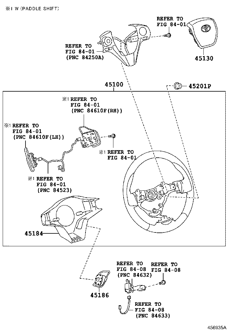 Exploded illustration 456935A