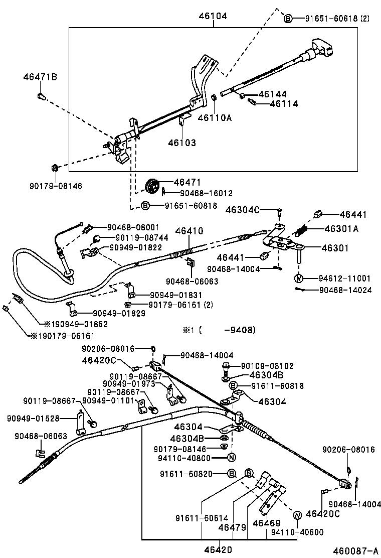 Exploded illustration 460087A