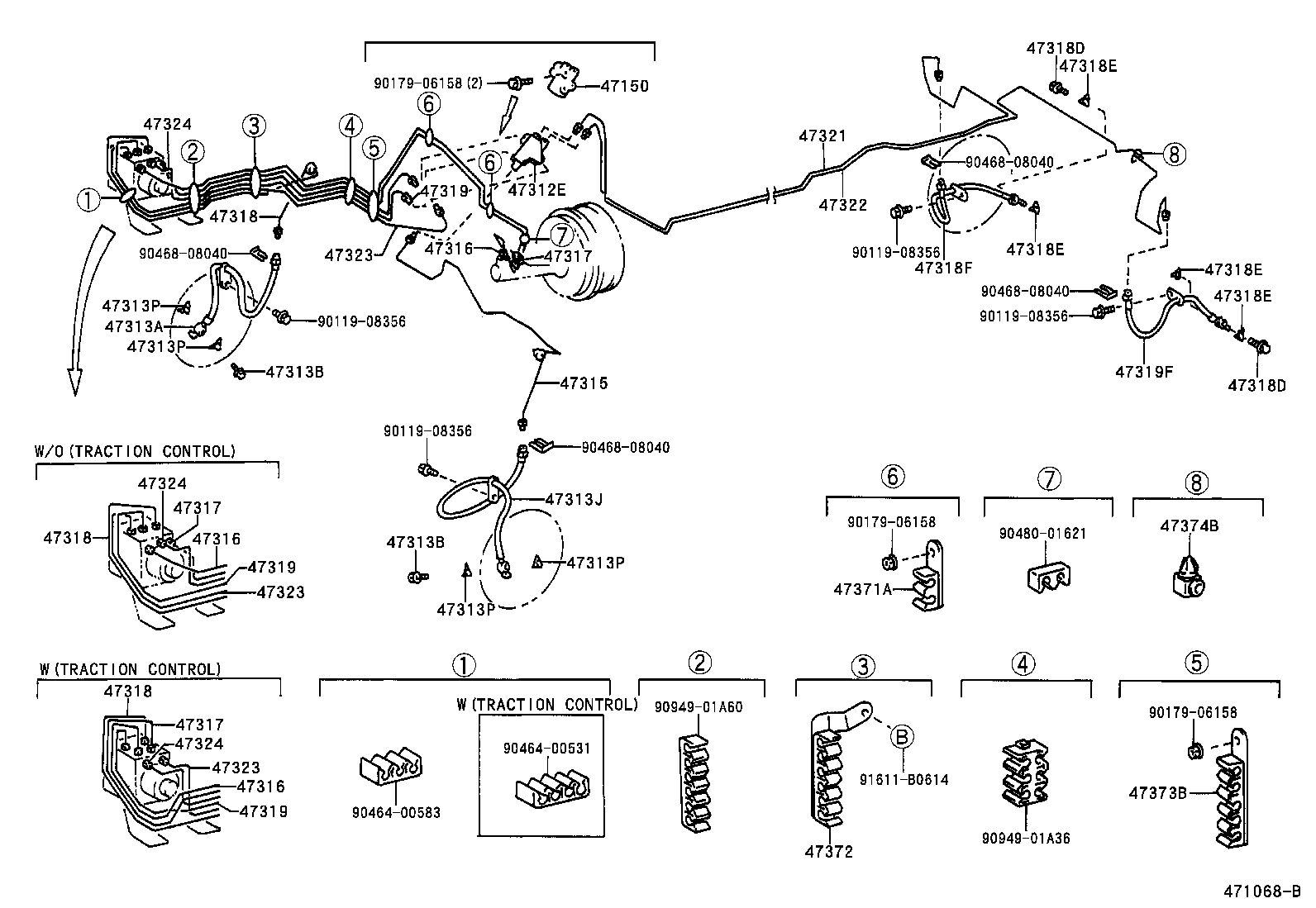 Exploded illustration 471068B