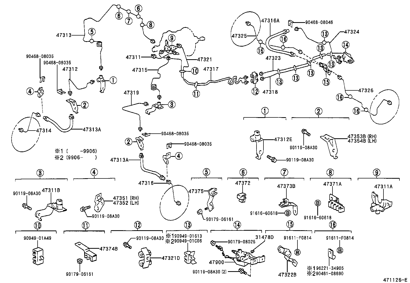 Exploded illustration 471126E