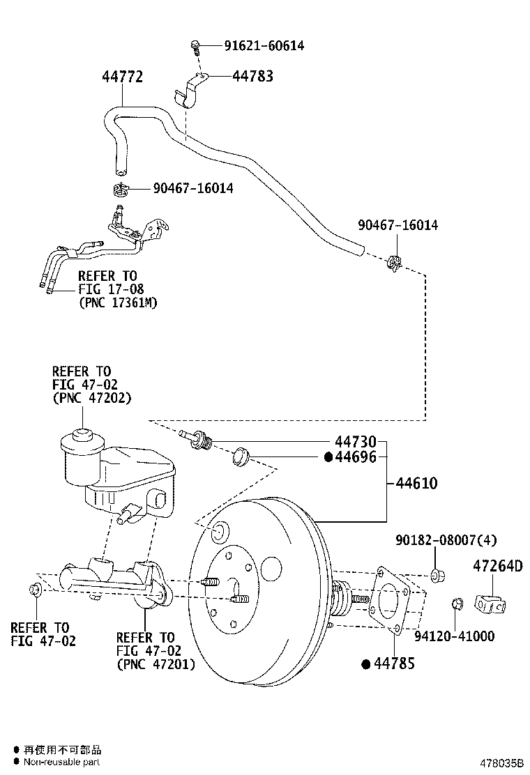 Exploded illustration 478035B