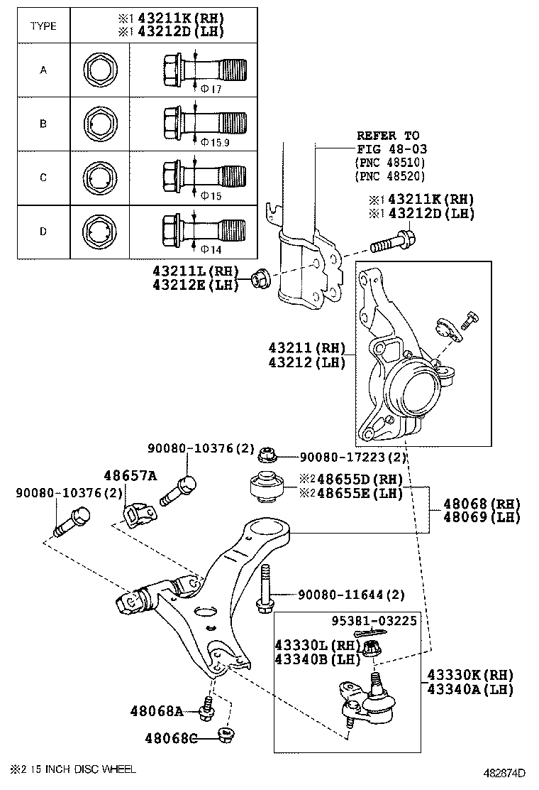 Exploded illustration 482874D