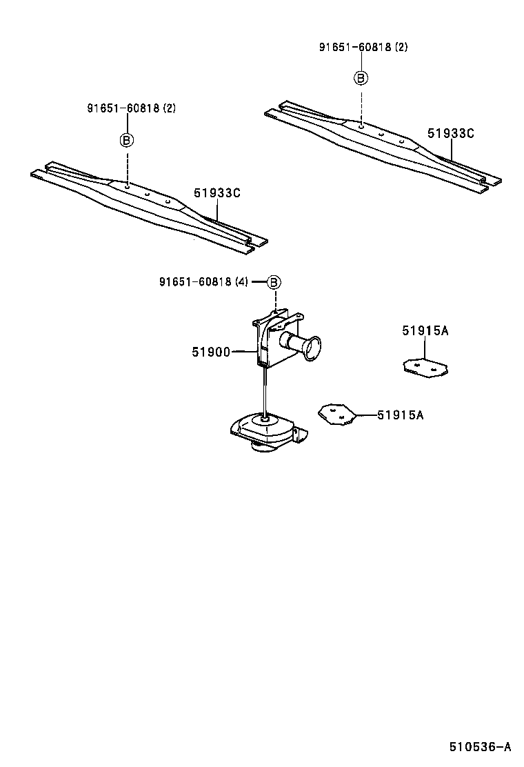 Exploded illustration 510536A
