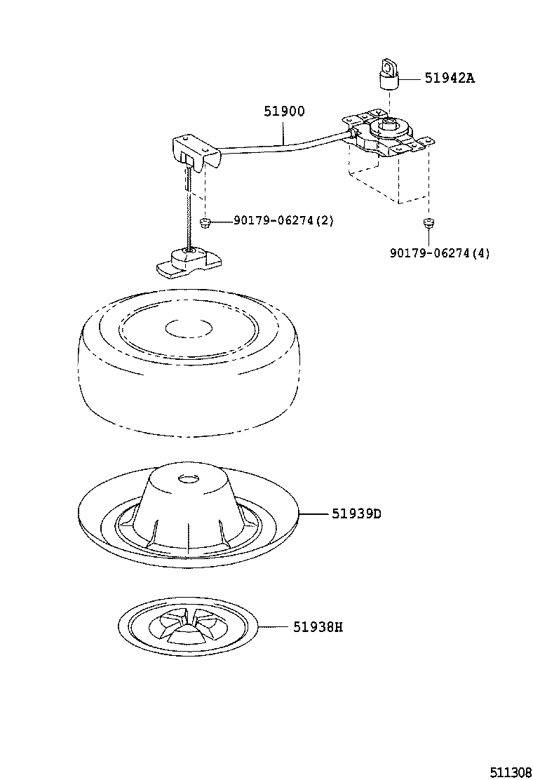 Exploded illustration 511308